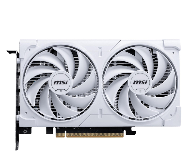 MSI GeForce RTX 5060 Ventus 2X OC White 8GB GDDR7 DLSS4 5060 8G VENTUS 2X OC WHITE - 1332831 - zdjęcie 2